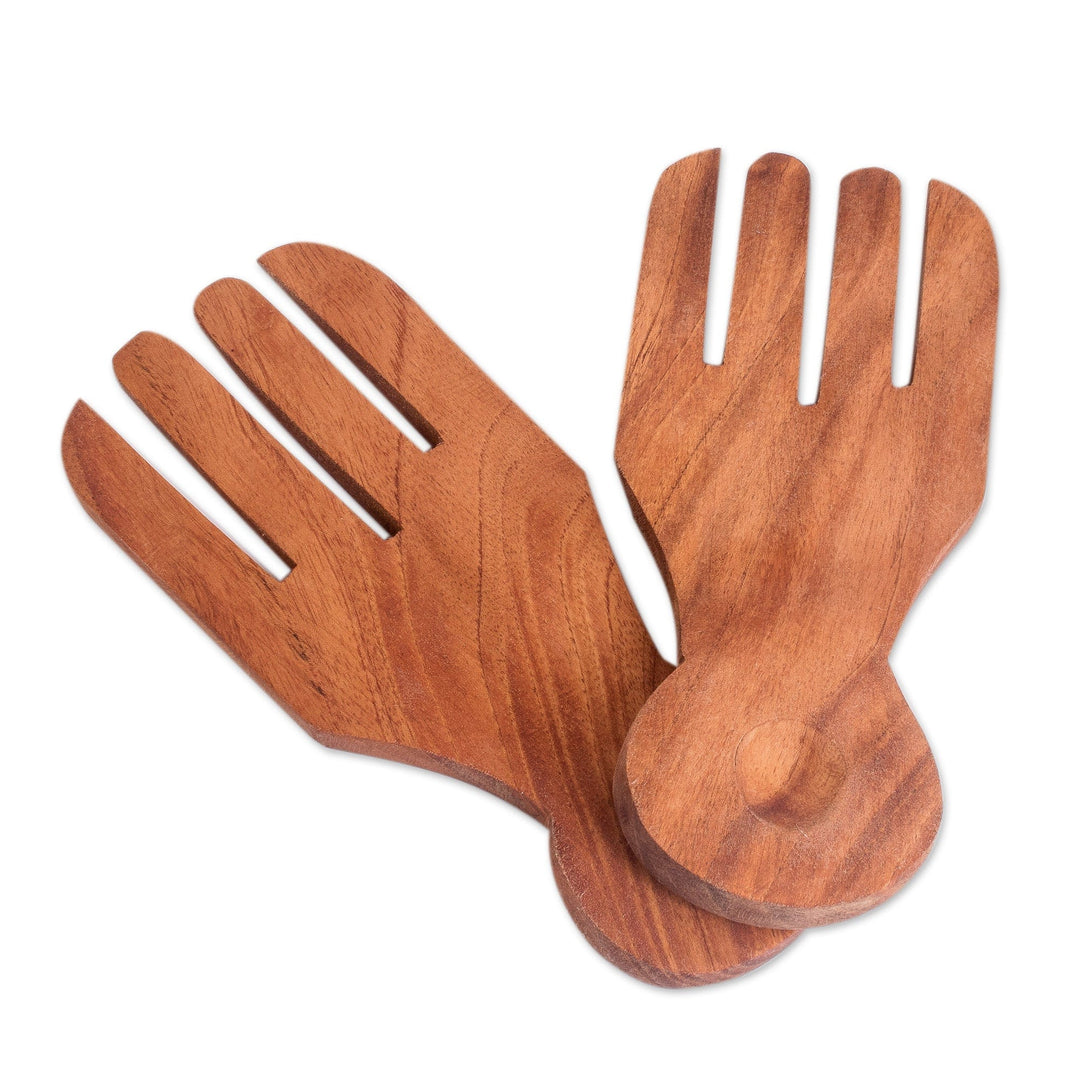 Cedar Salad Servers (Pair) - Bountiful