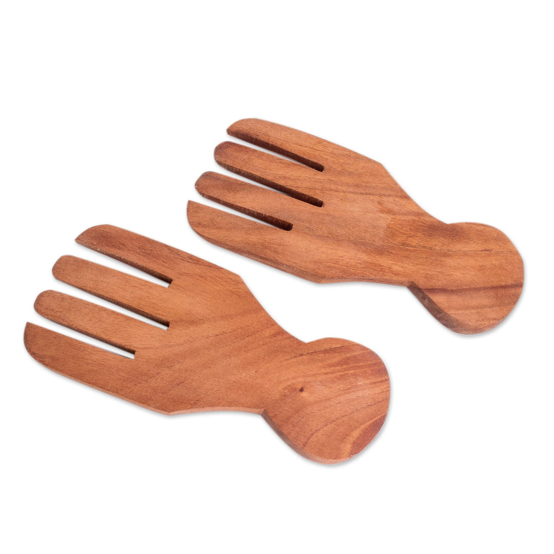 Cedar Salad Servers (Pair) - Bountiful