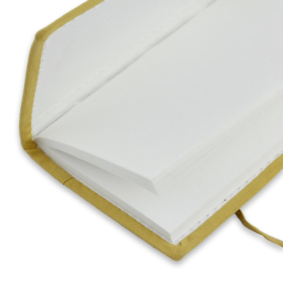 Handmade Paper Journal 46 Blank Pages (Medium) - Jungle Elephants