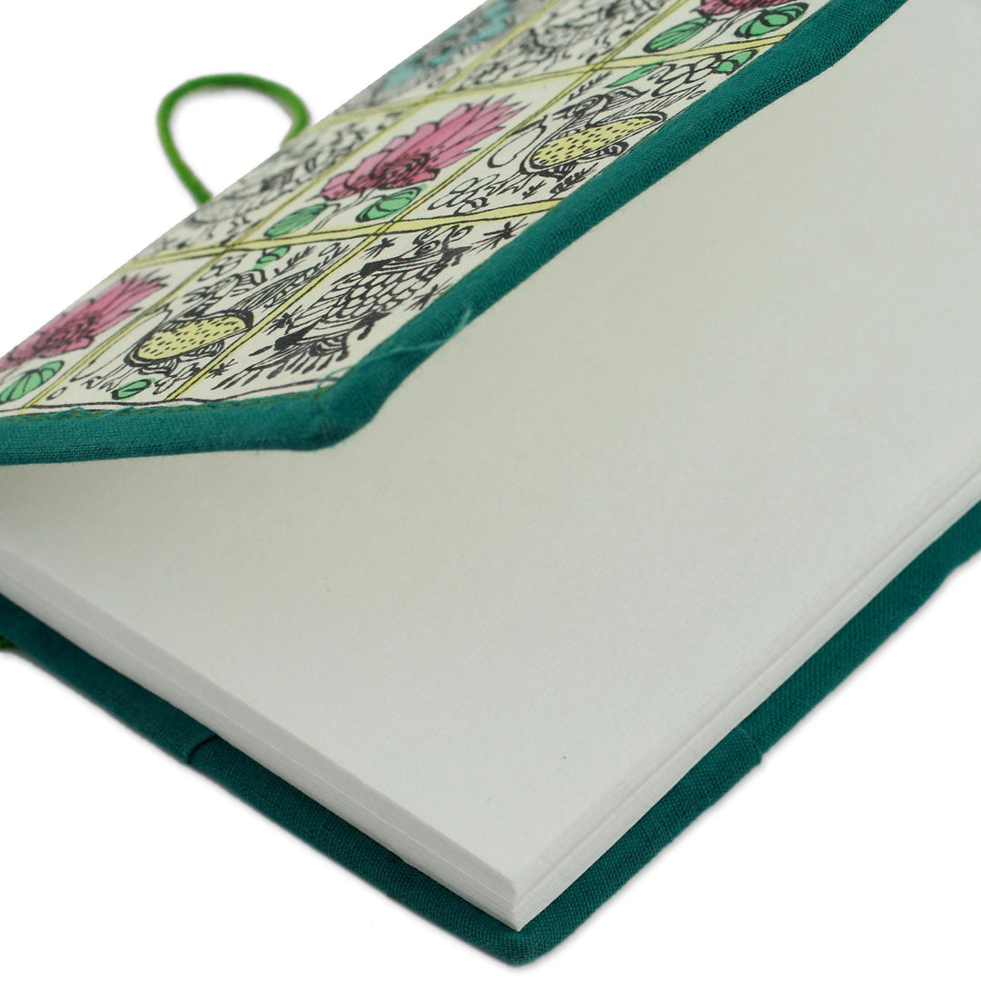 Handmade Journal from India - Madhubani Muse