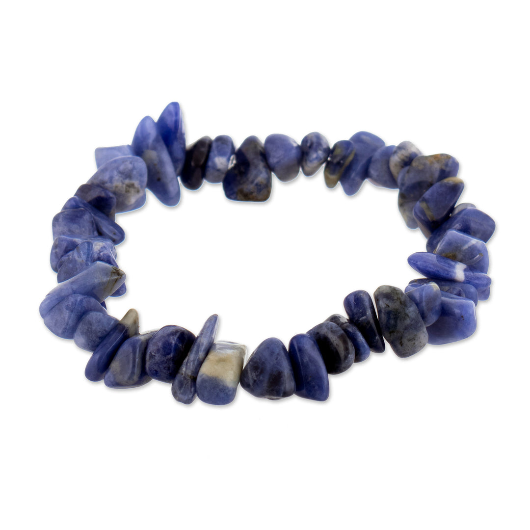 Sodalite stretch bracelet - Nature's Harmony