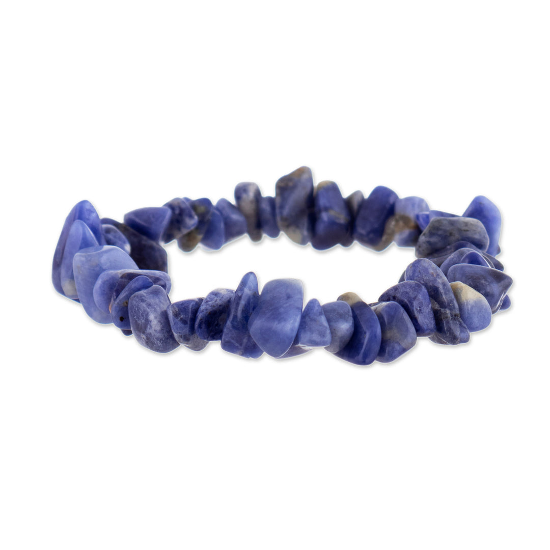 Sodalite stretch bracelet - Nature's Harmony