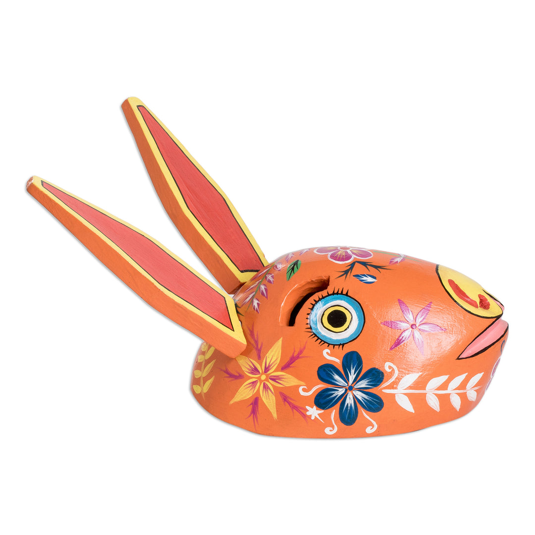 Guatemala Rabbit Folk Dance Mask - Dancing Rabbit