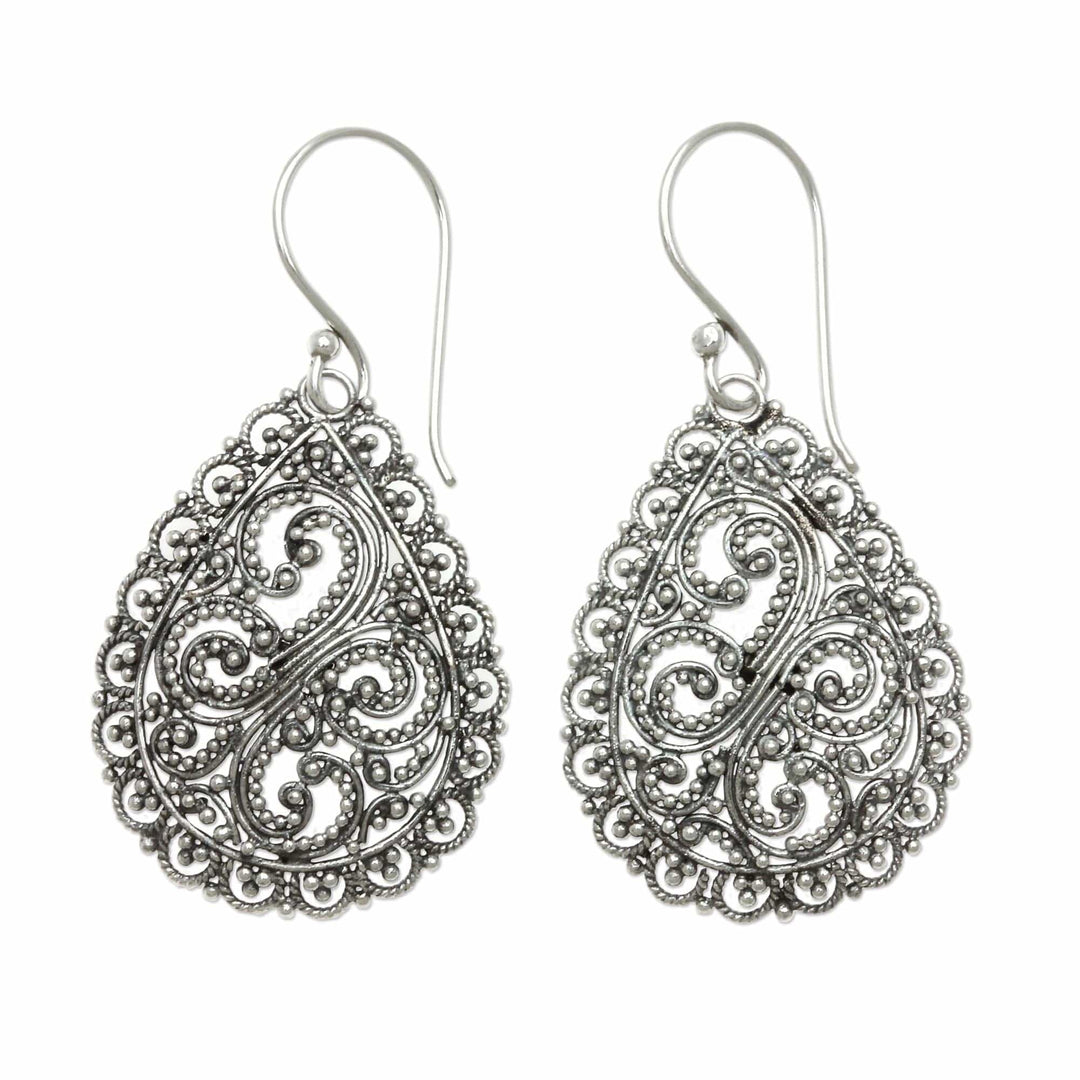 Fair Trade Sterling Silver Earrings - Divine Femininity