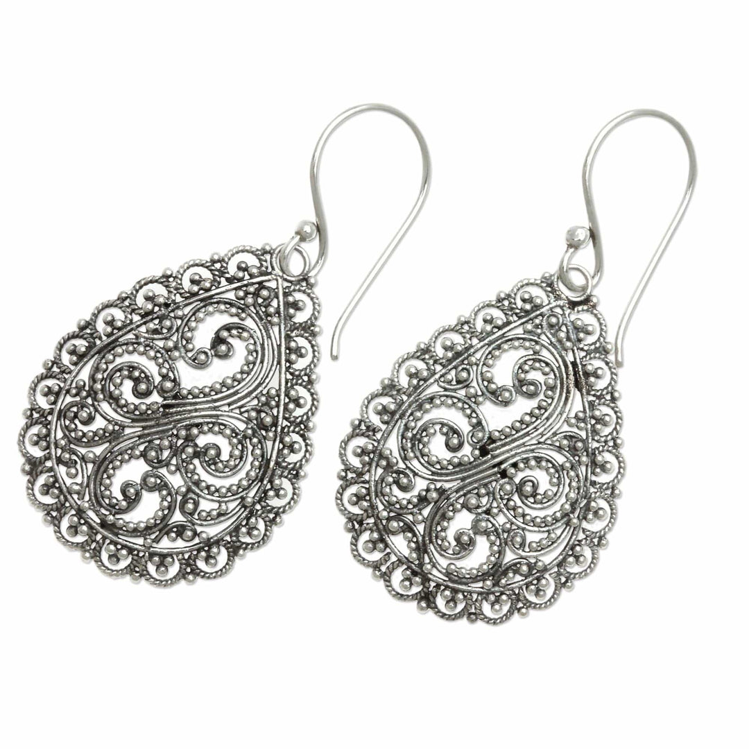 Fair Trade Sterling Silver Earrings - Divine Femininity