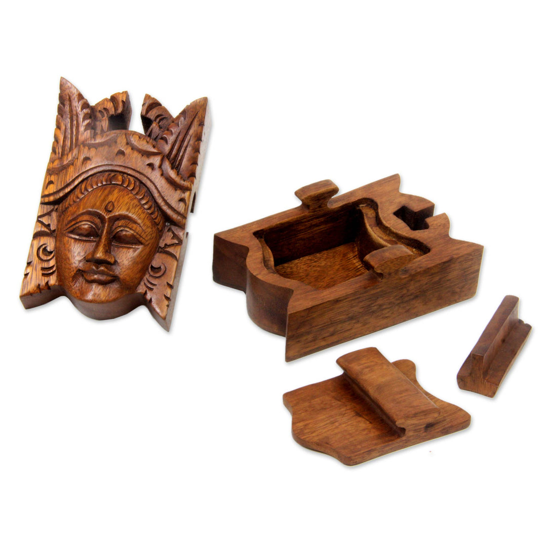 Balinese Puzzle Box - Balinese Legong Dancer