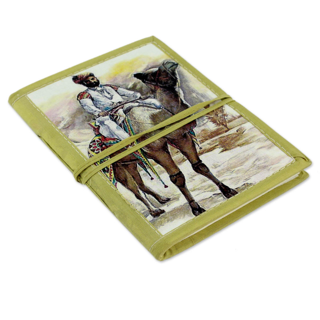 48-page Handmade Paper Handcrafted Journal - Rajasthani Gentleman