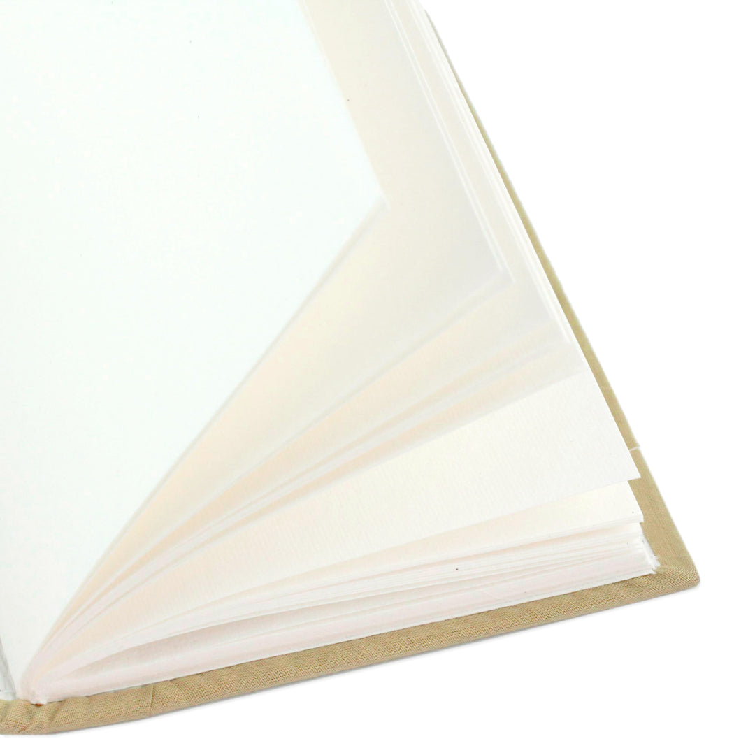 48-page Handmade Paper Handcrafted Journal - Sparrows