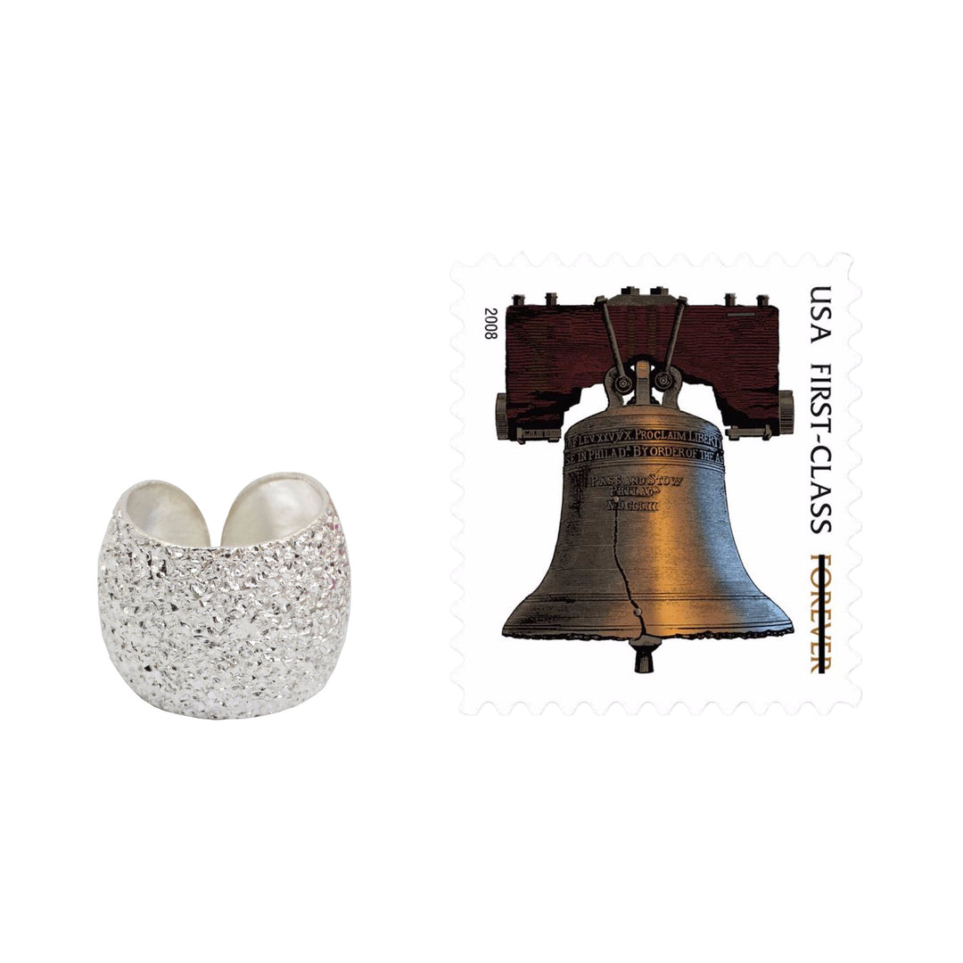 Modern Sterling Silver Wrap Ring from Thailand - Galactic