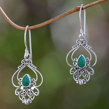 Turquoise Arabesque