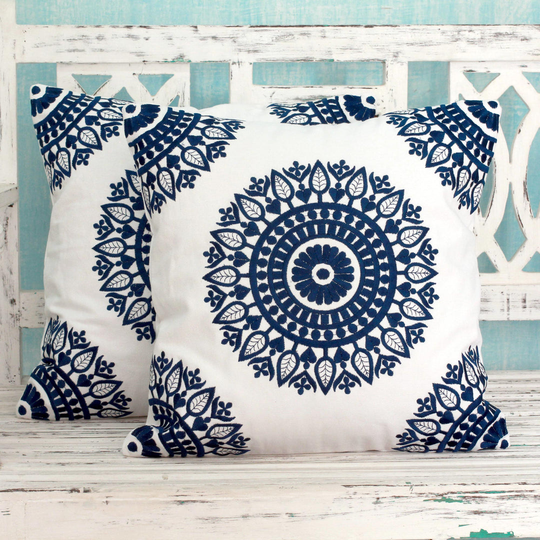 Sapphire Blue Mandalas