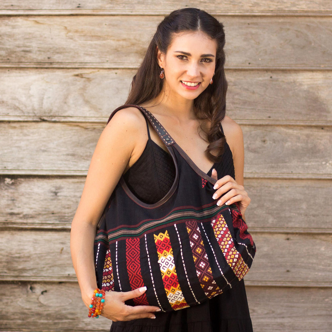 Handmade Thai Naga Tribe Style Shoulder Bag - Naga Chic