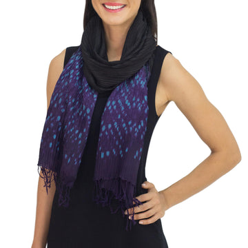 Black Purple Kaleidoscopic