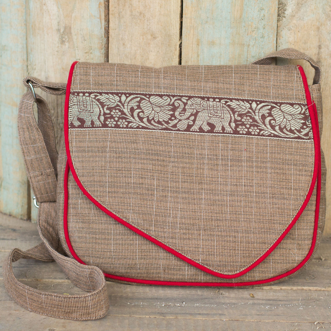 Elephant Journey in Tan