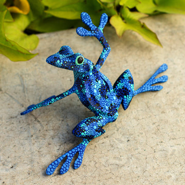 Blue Dancing Frog