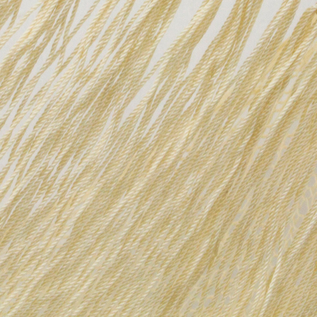 Hand Crafted Ivory Nylon Maya Hammock (Double) - Caribbean Beach