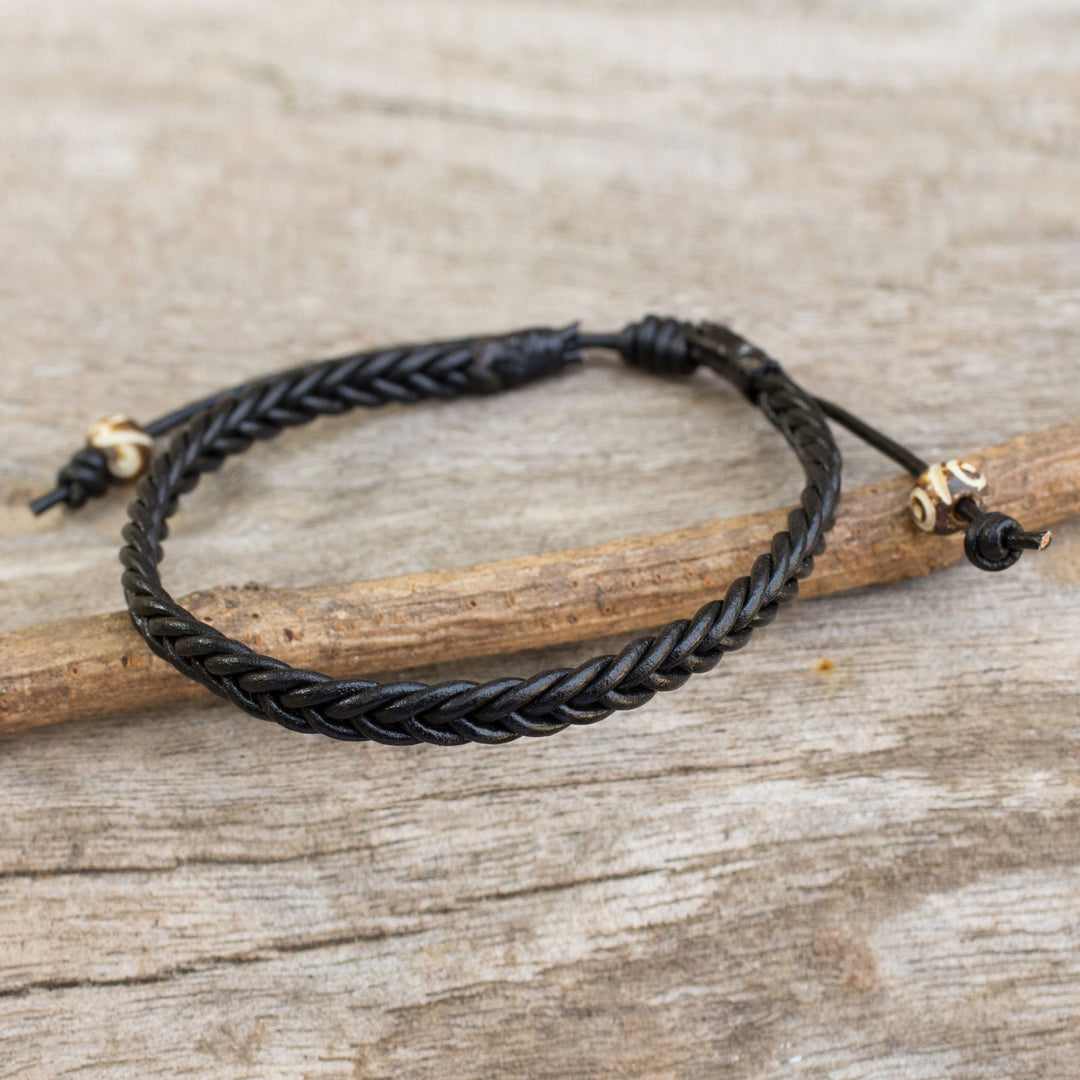 Single Black Braid