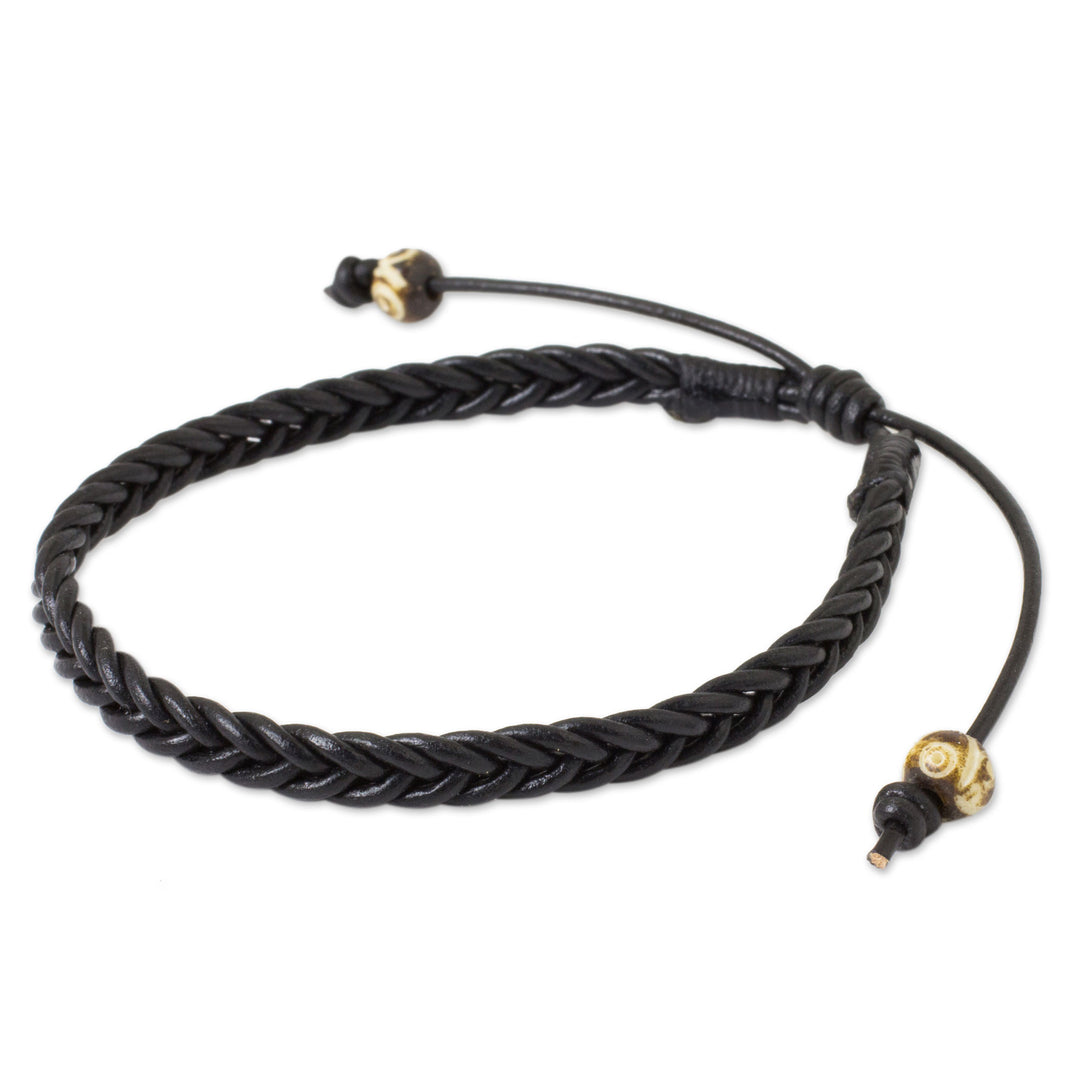 Single Black Braid