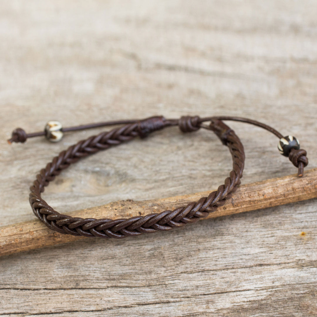 Single Brown Braid