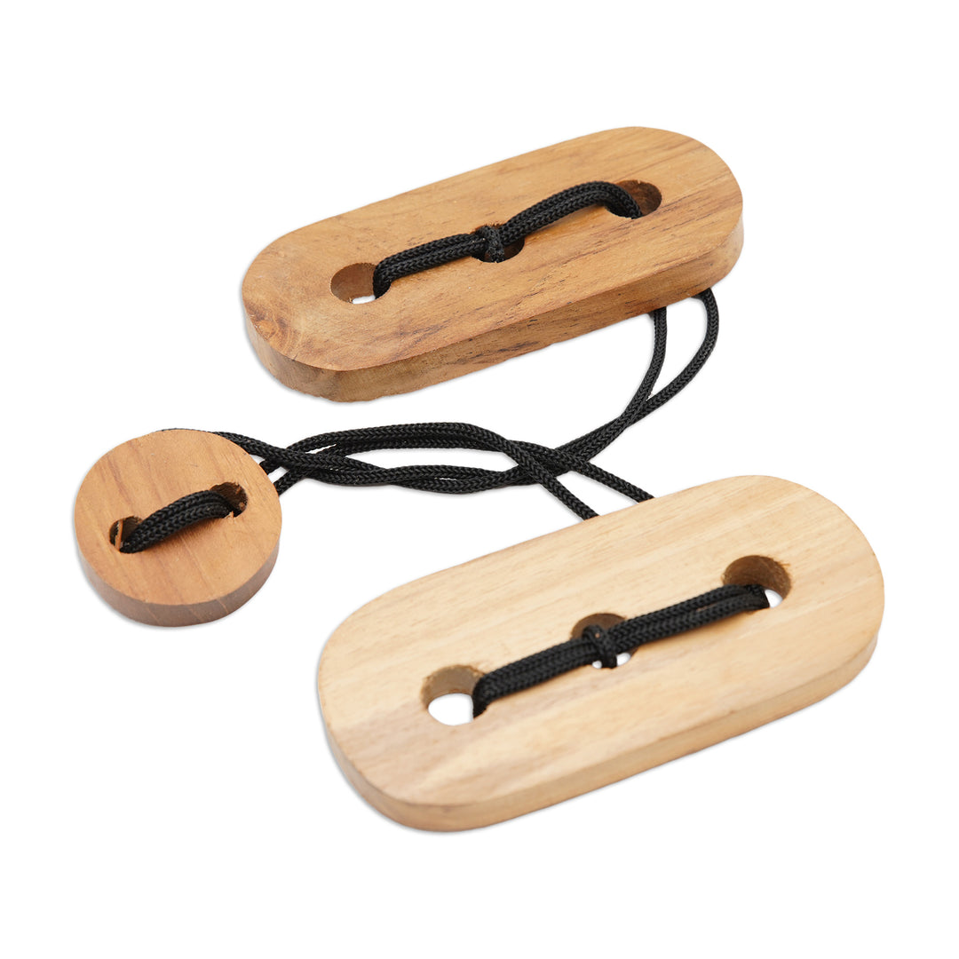 Fair Trade Handmade Wooden Pub Style Puzzle - Omed-Omedan