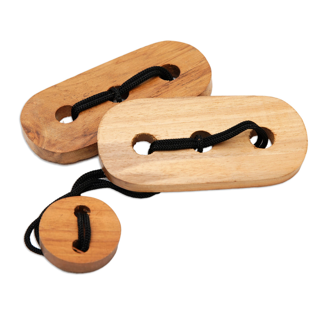Fair Trade Handmade Wooden Pub Style Puzzle - Omed-Omedan