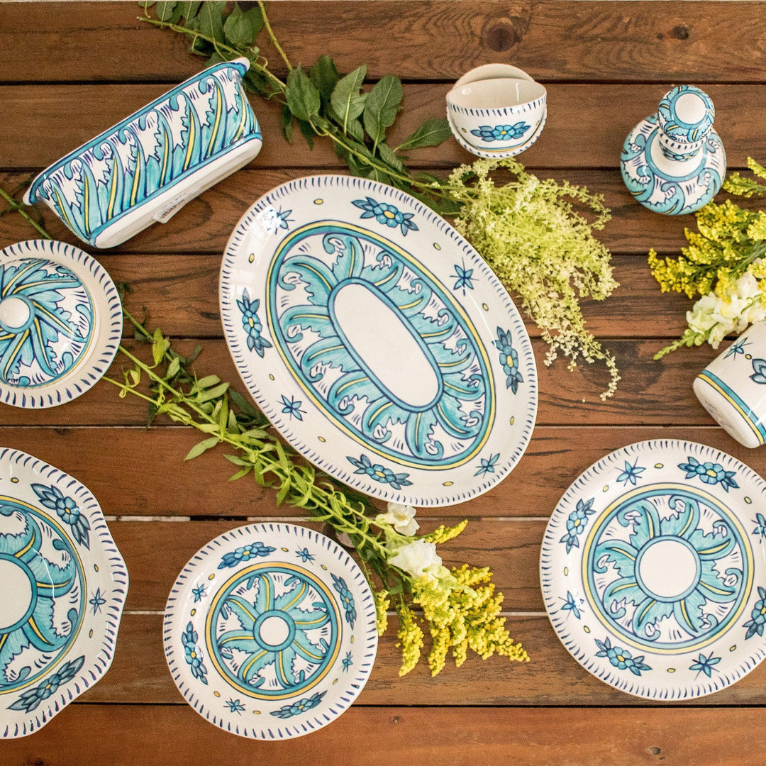 Hand Crafted Ceramic Loaf Pan from Guatemala - Bermuda