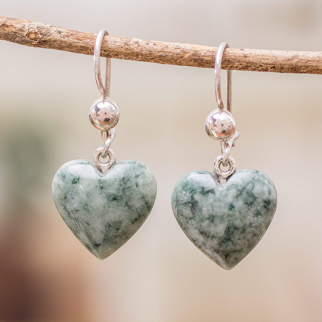 Mayan Heart in Green