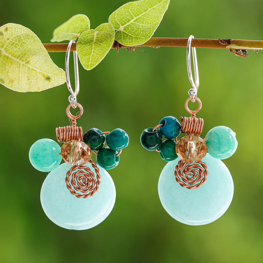 Moonlight Garden in Aqua