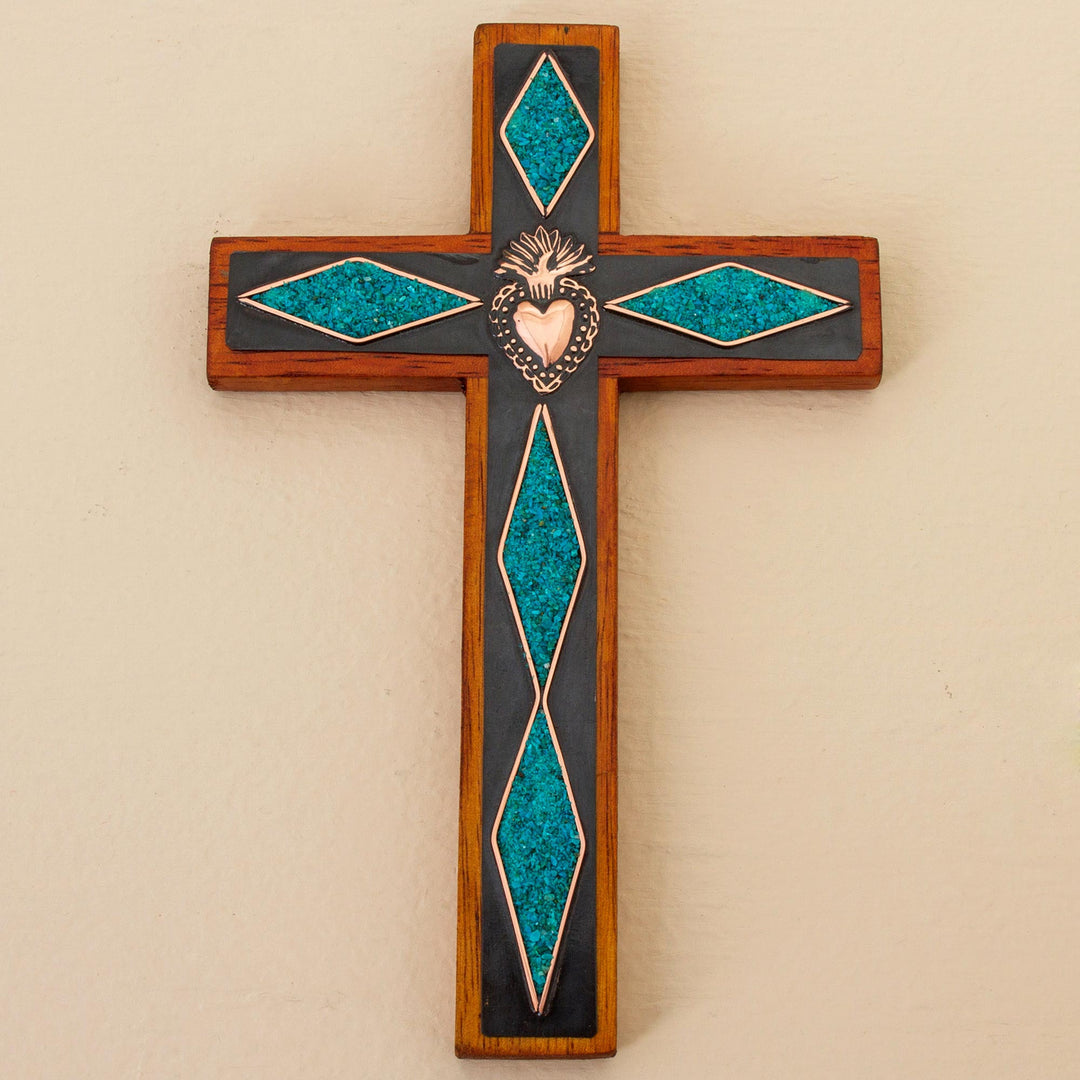 Chrysocolla Cross