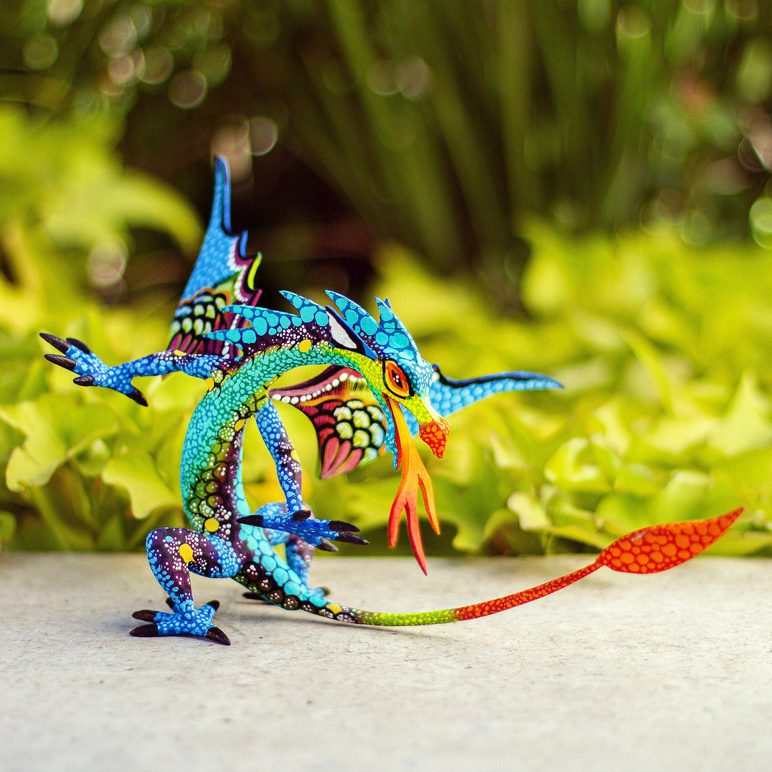 Mexican Dragon in Blue