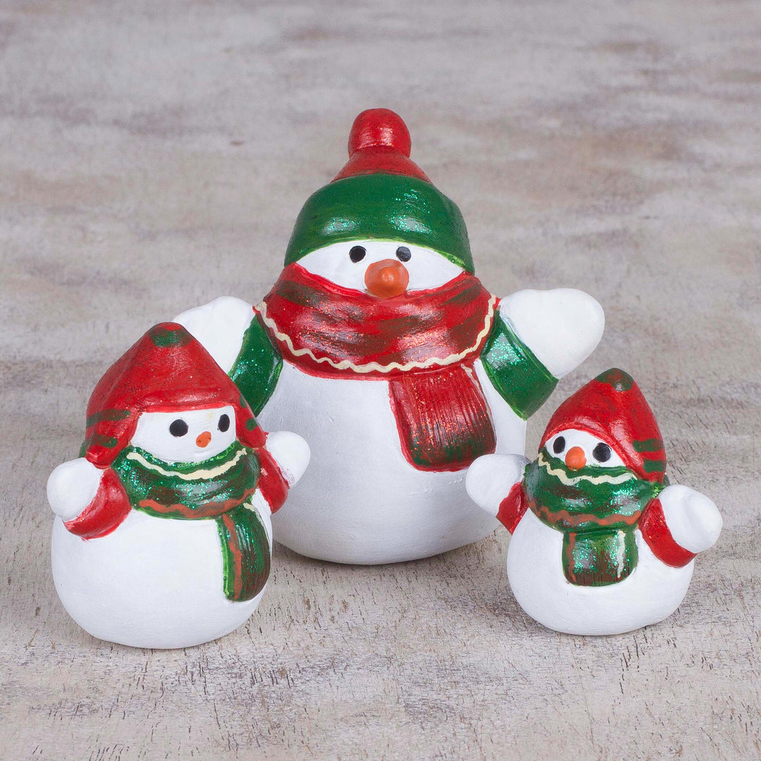 Little Snowman Family
