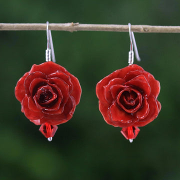 Floral Temptation in Red