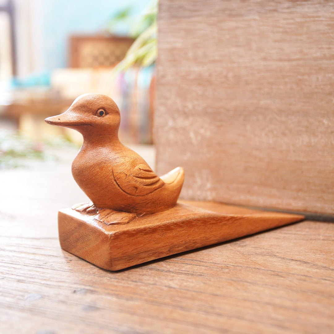 Helpful Duck in Brown