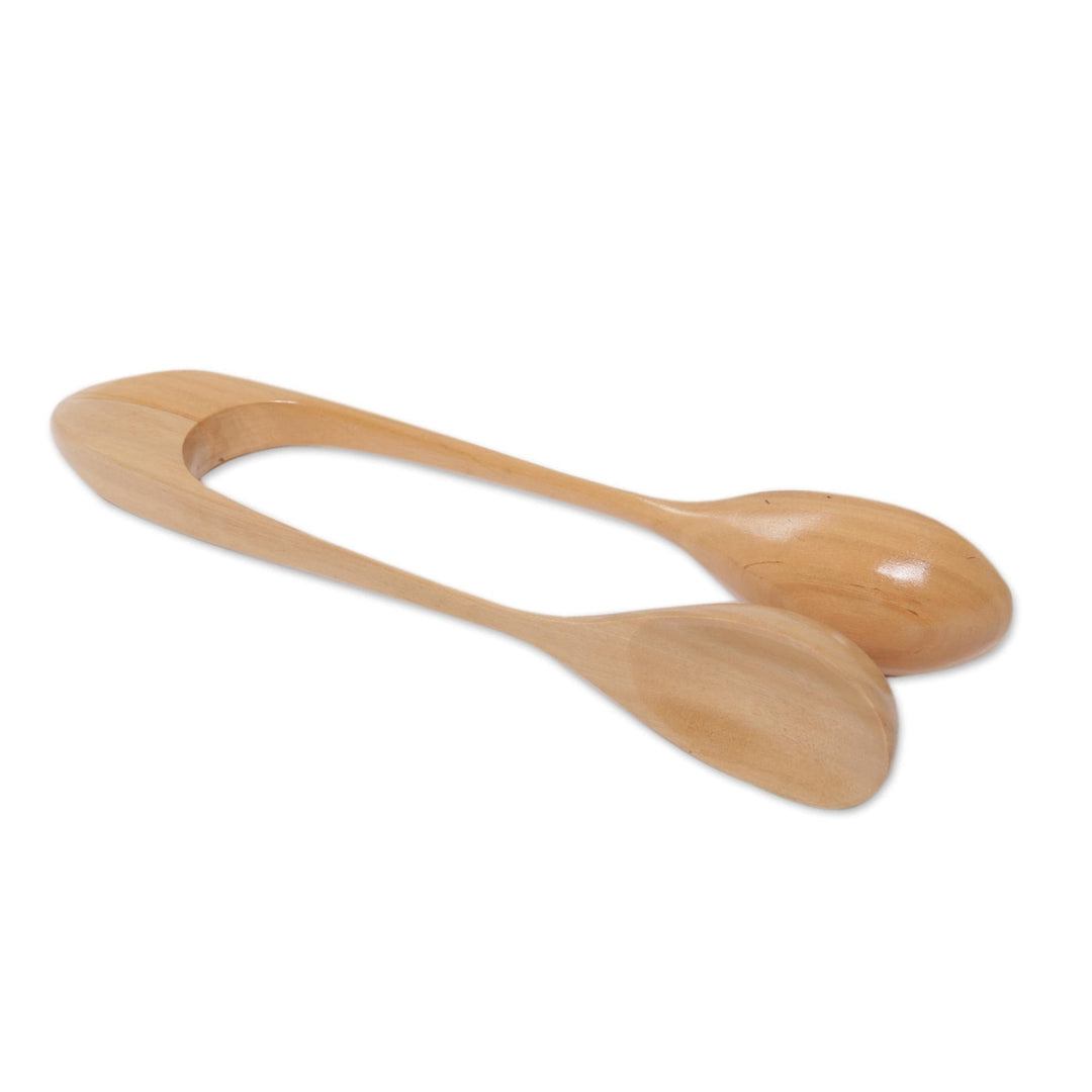 Handmade Wood Spoons Percussion Instrument from Bali - Spoons