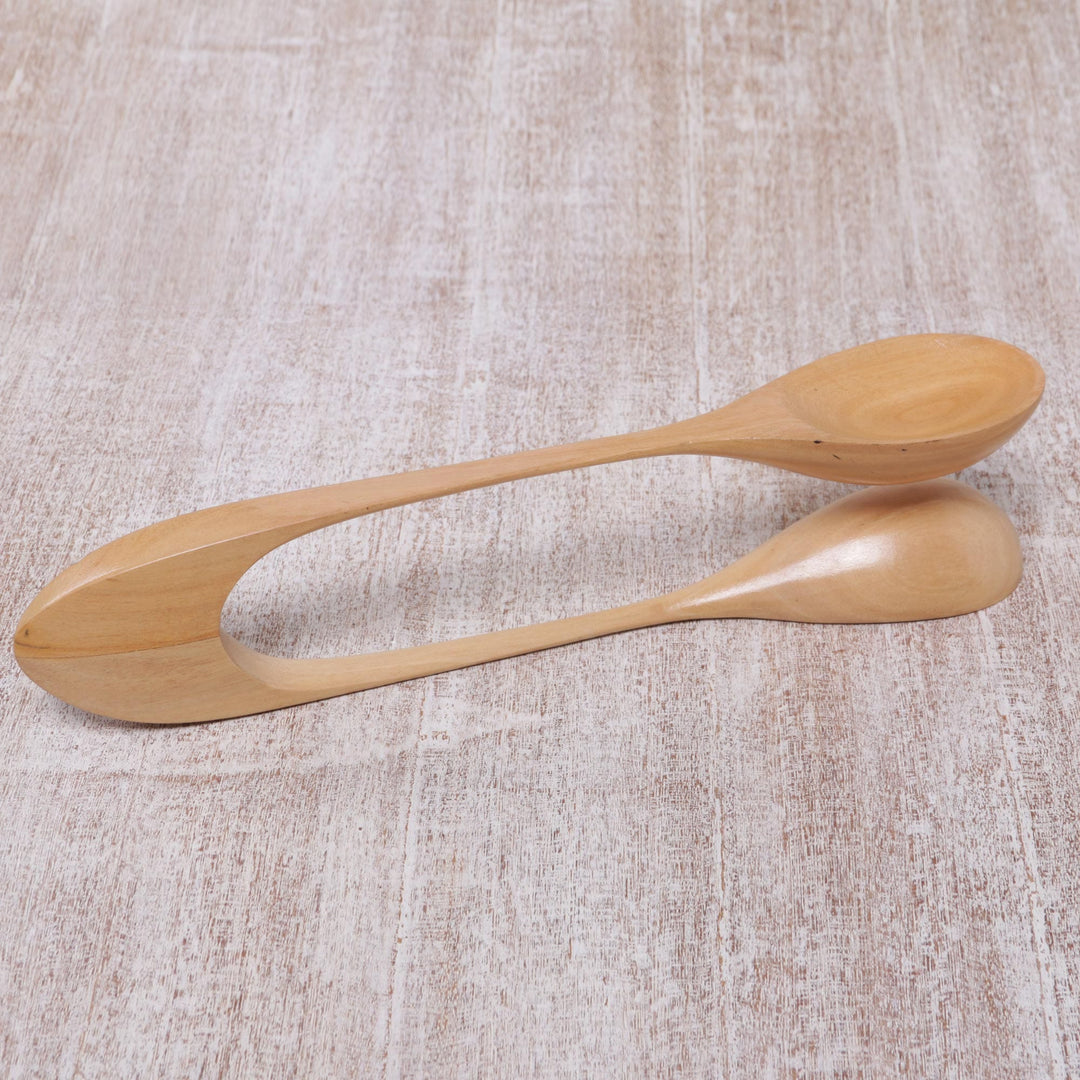 Handmade Wood Spoons Percussion Instrument from Bali - Spoons
