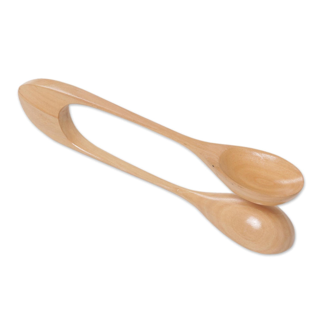 Handmade Wood Spoons Percussion Instrument from Bali - Spoons