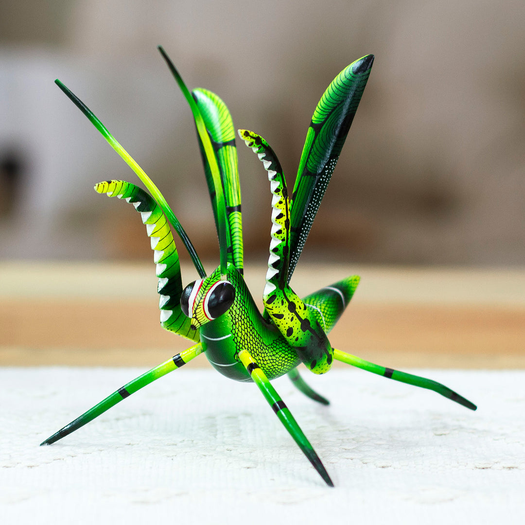Green Good Luck Cricket