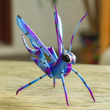 Blue Good Luck Cricket
