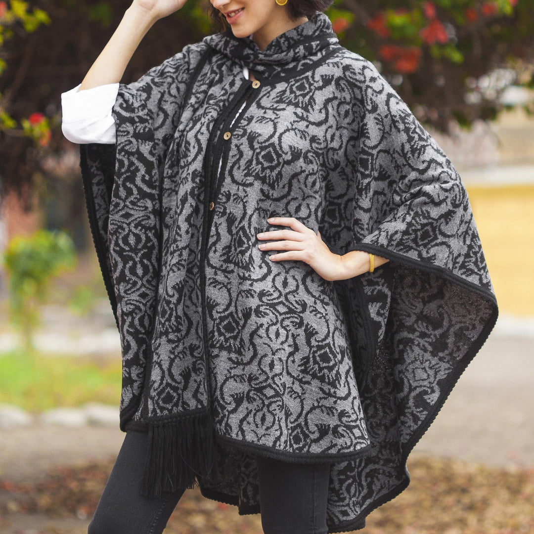 Peruvian Wildflower in Grey