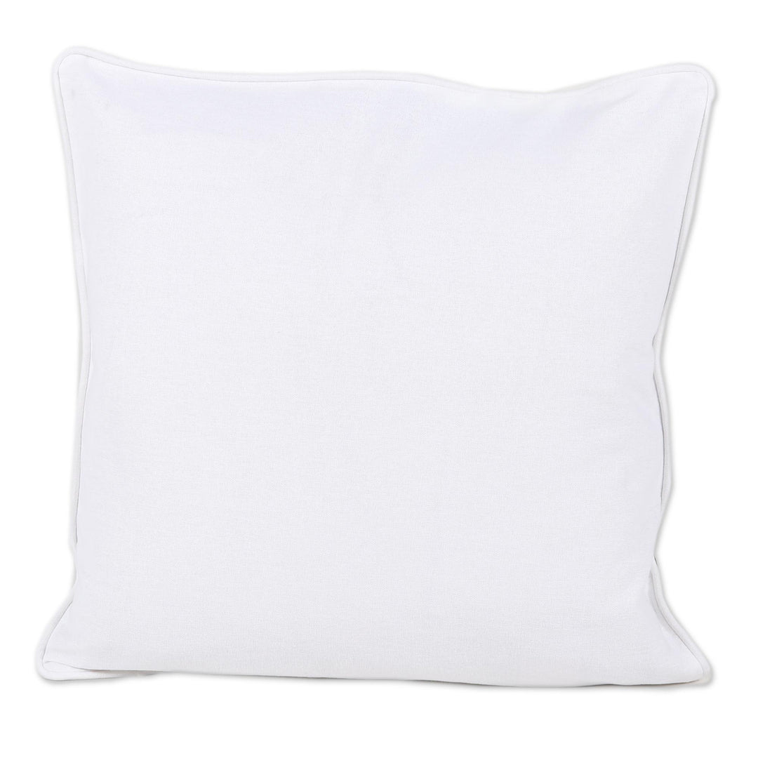 Handmade 100% Screen Printed Cotton Cushion Covers Pair - Magic Cubes