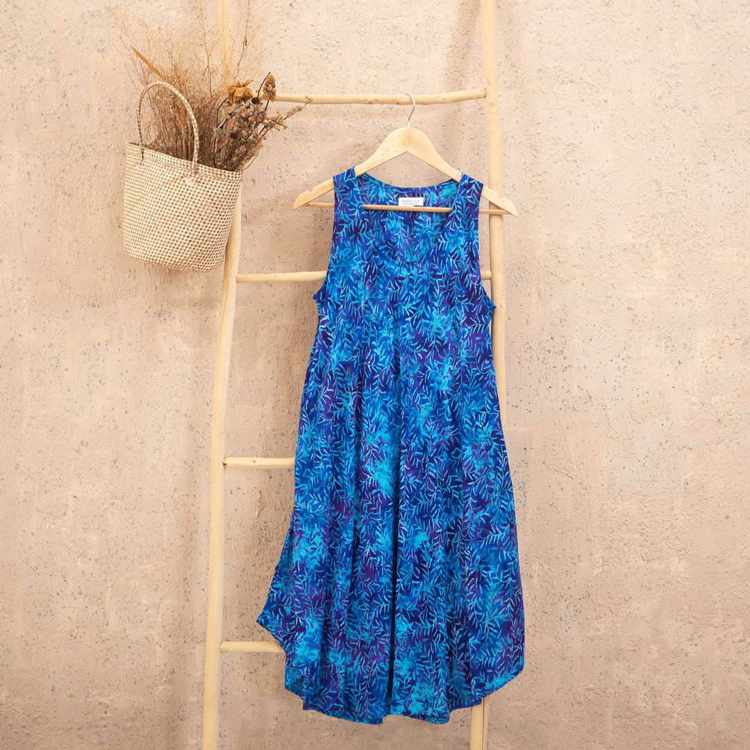 Leafy Blue Groove