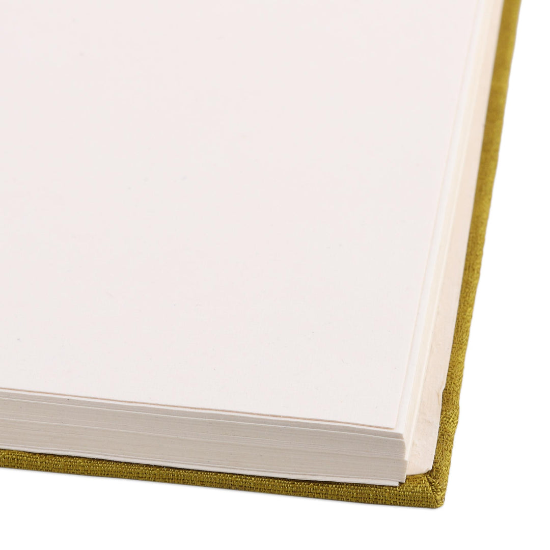 Handmade Paper Fish Journal with a Metal Spiral Binding - Dreamy Fish