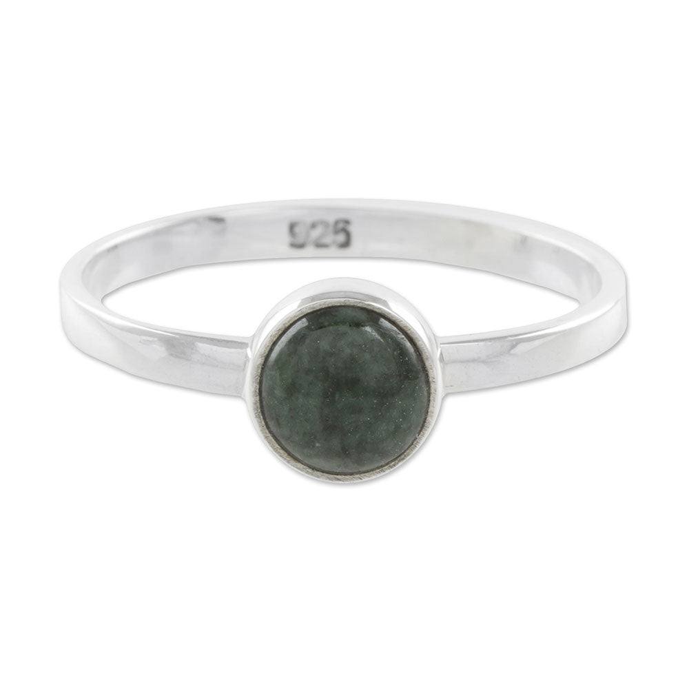 Beautiful Circle in Dark Green