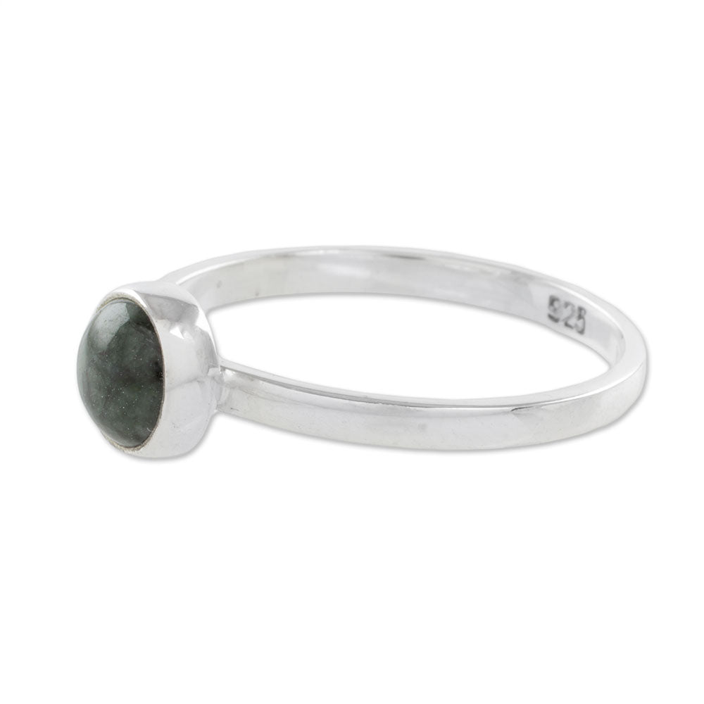 Beautiful Circle in Dark Green