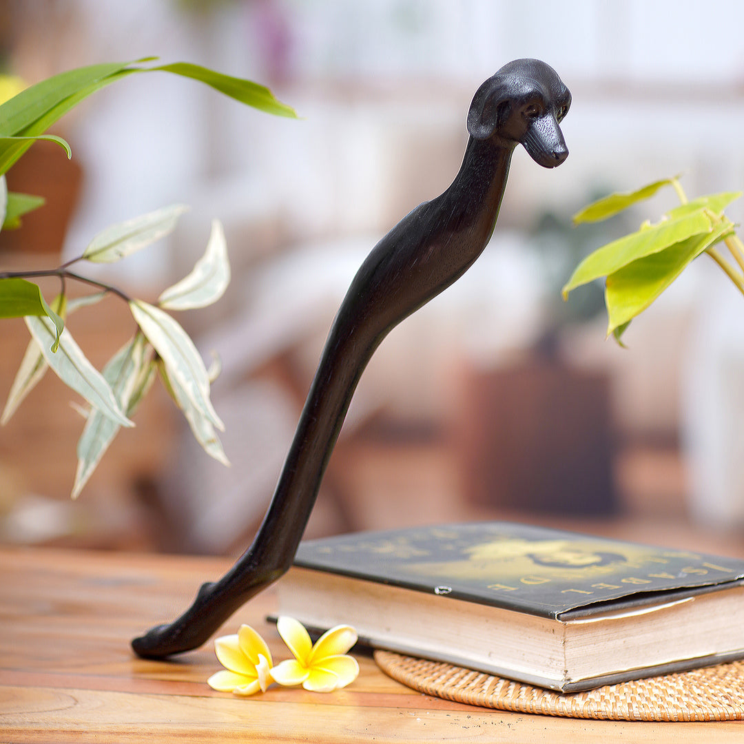 Dachshund Delight in Black