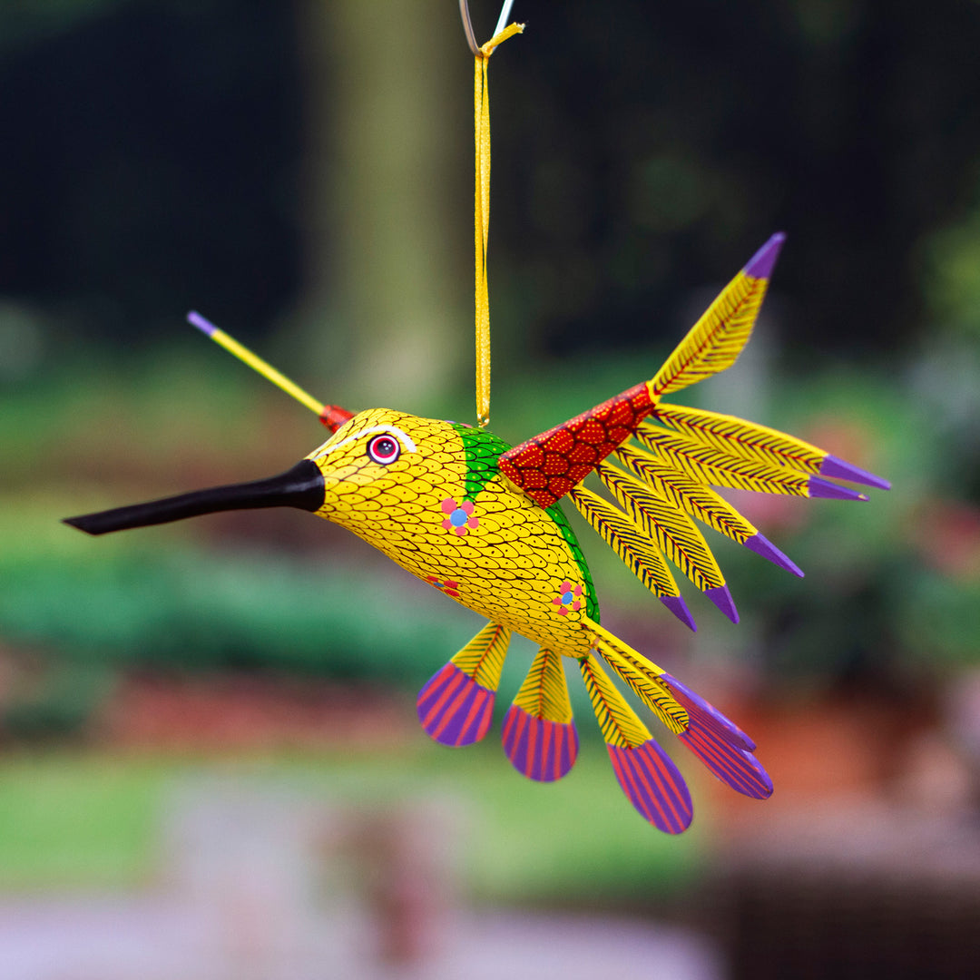 Fanciful Flutter in Yellow