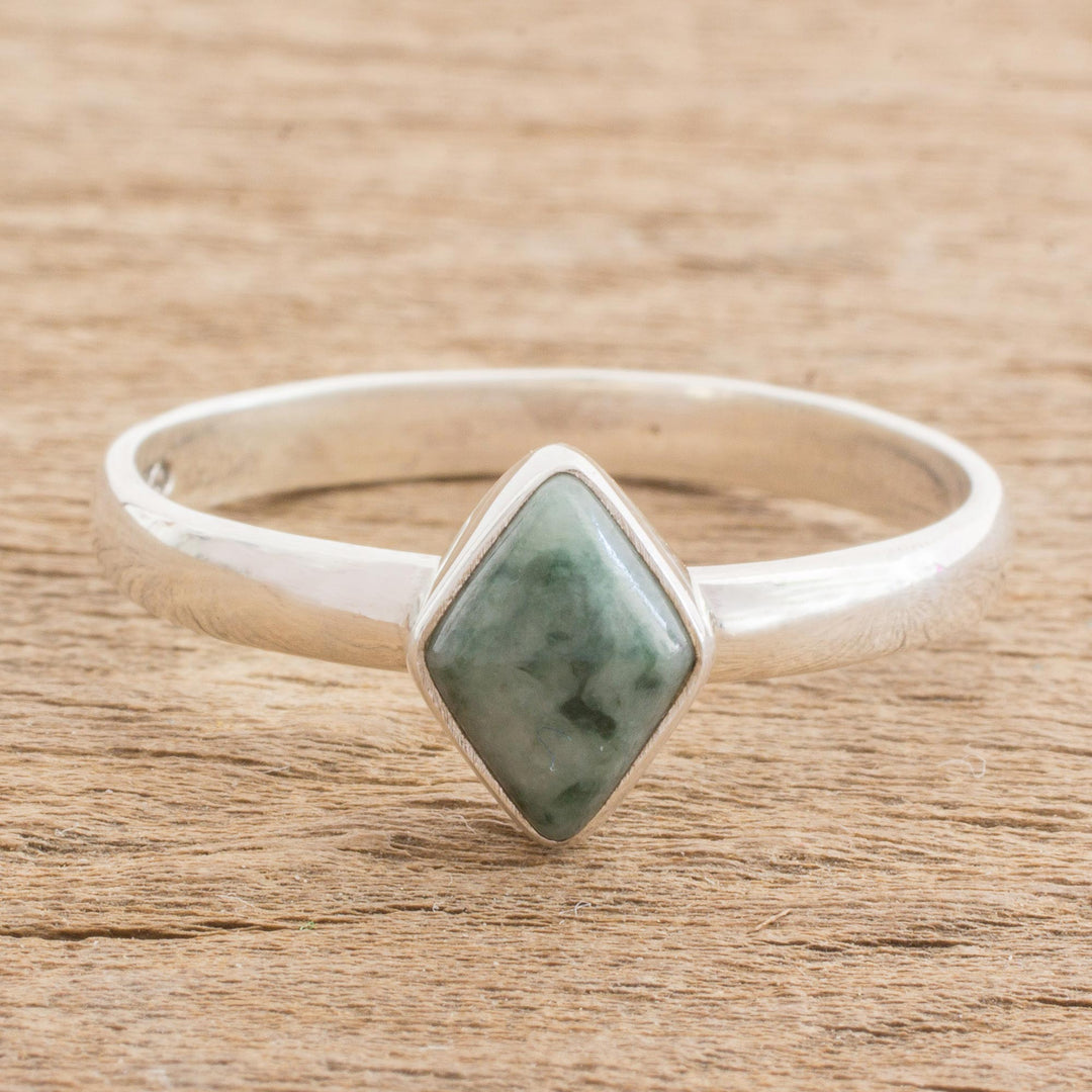 Love Rhombus in Green