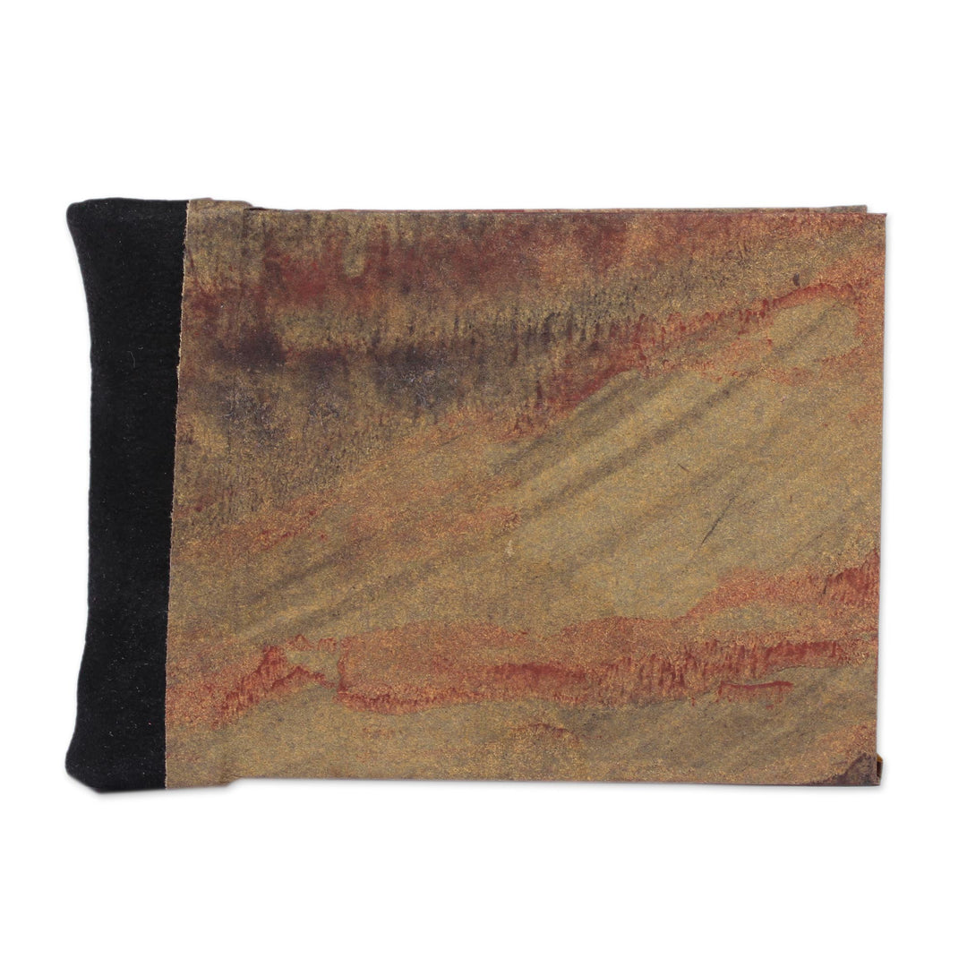 Recycled Paper Journal with Autumn Colors from Mexico - Autumn Delicacy