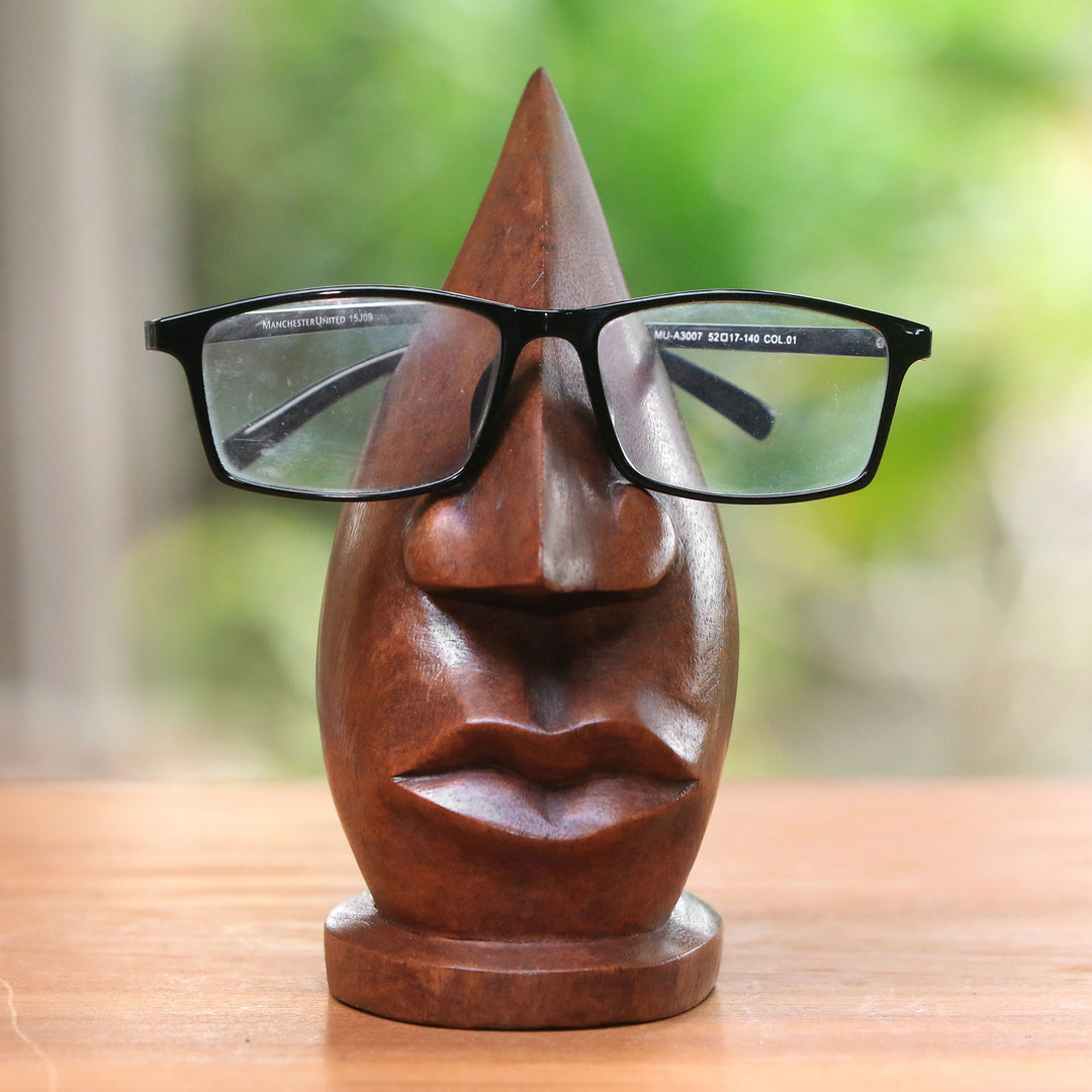 Prominent Nose in Light Brown