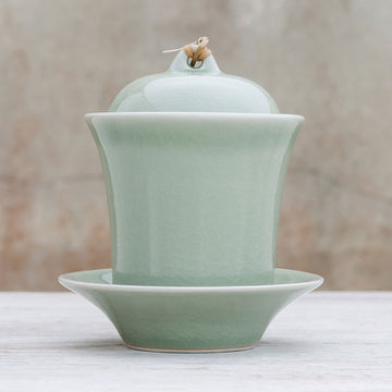 Cup of Comfort in Green